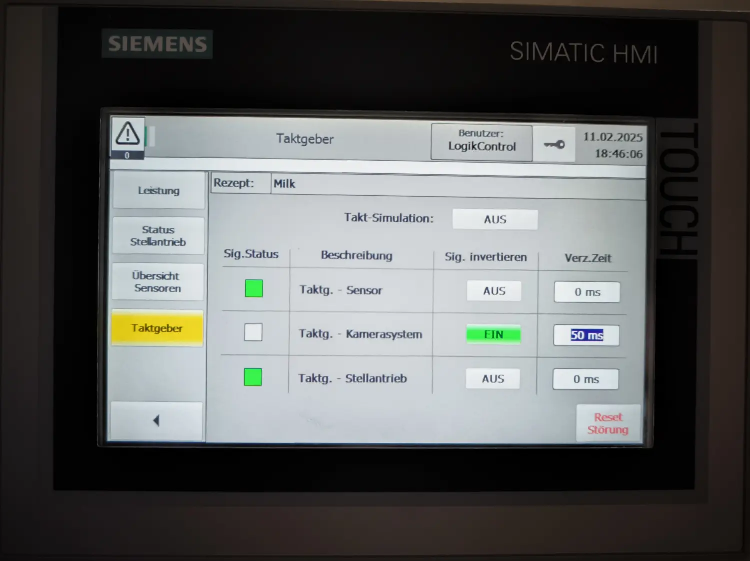 LogikControl – Industriemaschinenmonitor